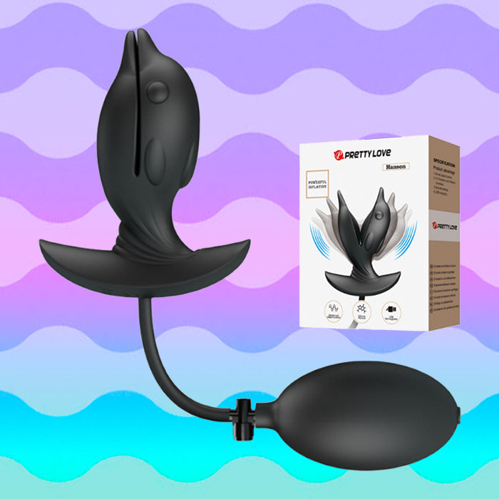 Dolphin Vacuum Power Rechargeable Anal Vibrator