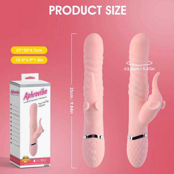 ELEPHISH Rotating Rechargeable Vibrator