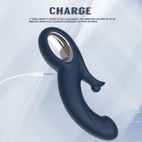 FURY Pulsing Rechrageable Vibrator 7.9 Inch