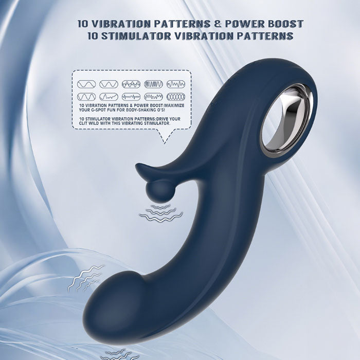 FURY Pulsing Rechrageable Vibrator 7.9 Inch