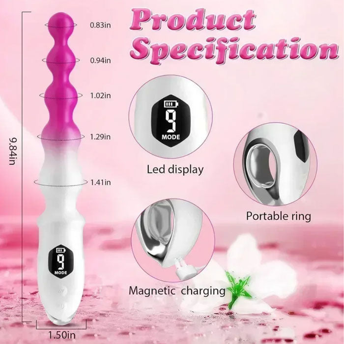 BEADED Sensational Anal Vibrator