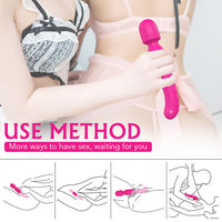 IRIS Pink Wand Massage & Warming G-Spot Vibrator