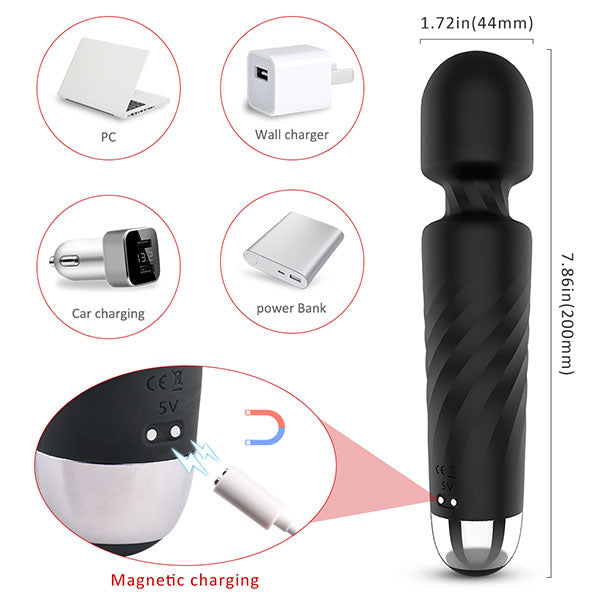 Hero Pro Rechargeable Wand Massage Vibrator