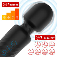 Hero Pro Rechargeable Wand Massage Vibrator