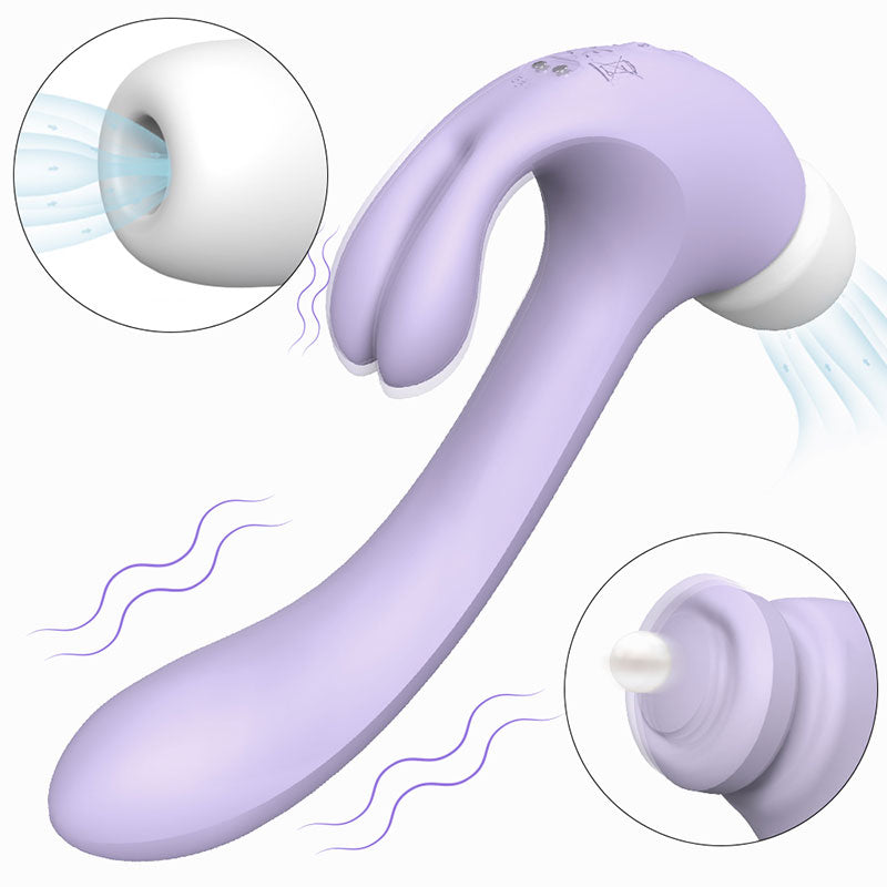 HAMMER Knocking Clitoral Suction Vibrator