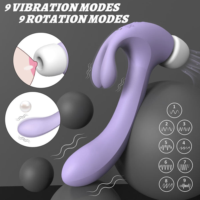 HAMMER Knocking Clitoral Suction Vibrator