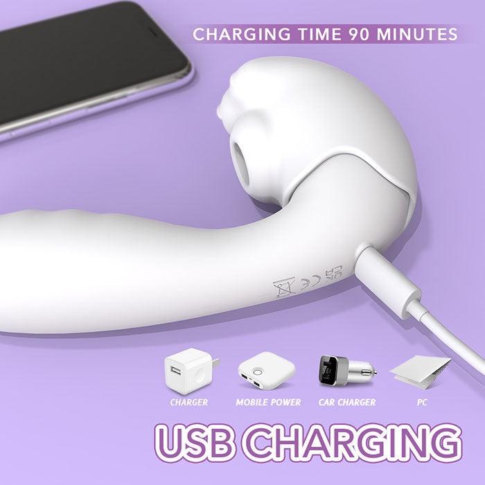 Kitty Pulsing Clitoral Suction Vibrator