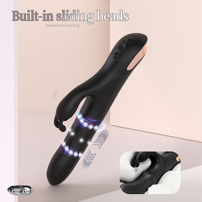 COOL STICK Waving & Rotating Rabbit Vibrator
