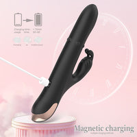 COOL STICK Waving & Rotating Rabbit Vibrator