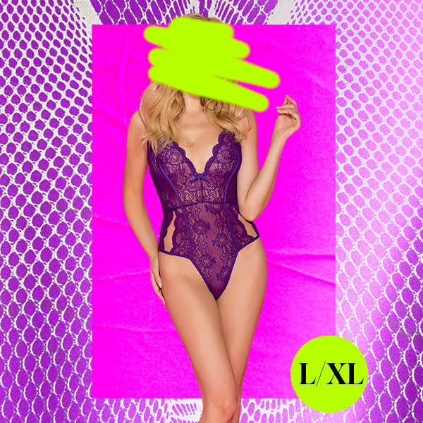 LISA Purple Lace Body L/XL