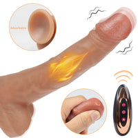 Jimmy Dildo 6.5 inch Vibration with Remote Controller