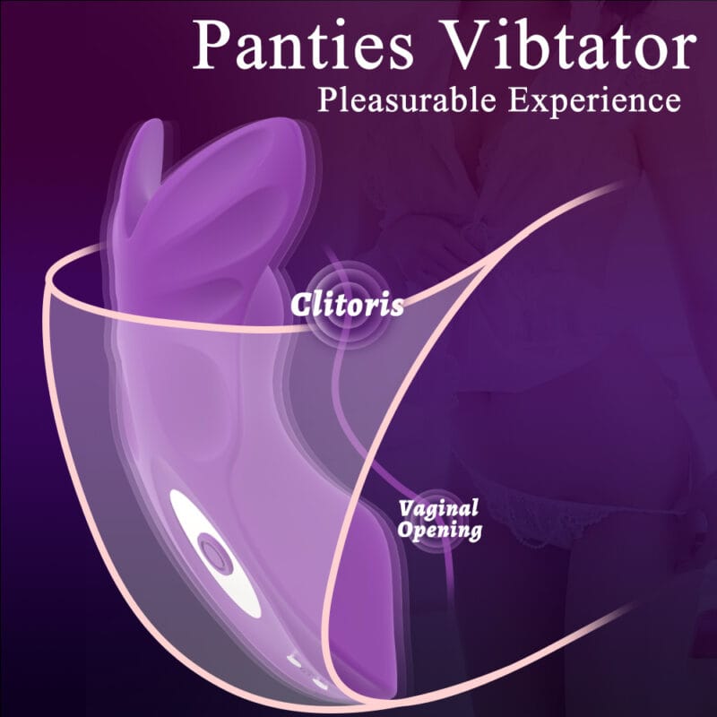 Lilia Butterfly Remote Rechargeable Panty Vibrator