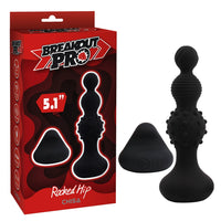 ROCKED HIP Remote Control Rechrageable Vibrating Anal Bead