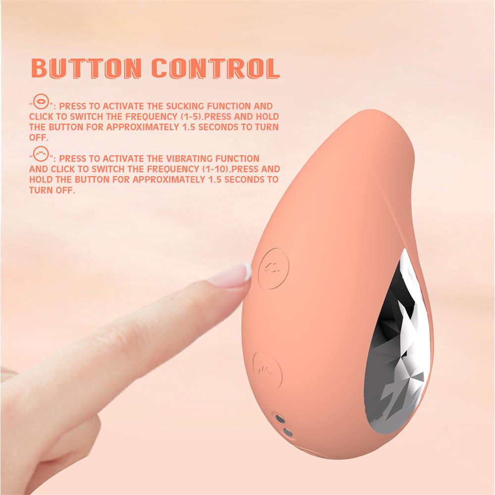 Aria Nude Rechargeable Clitoral Suction Vibrator