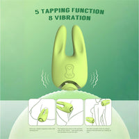 Satyr Tapping Mini Clitoral Rechrgeable Vibrator 5 Modes 8 Patterns