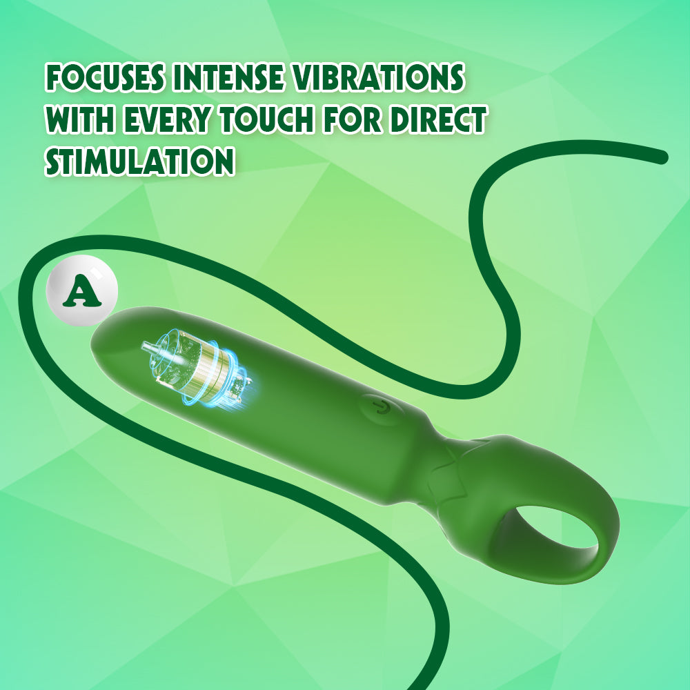 LOOP Handle Rechrageable Powerful Bullet Vibrator 4.4 Inch