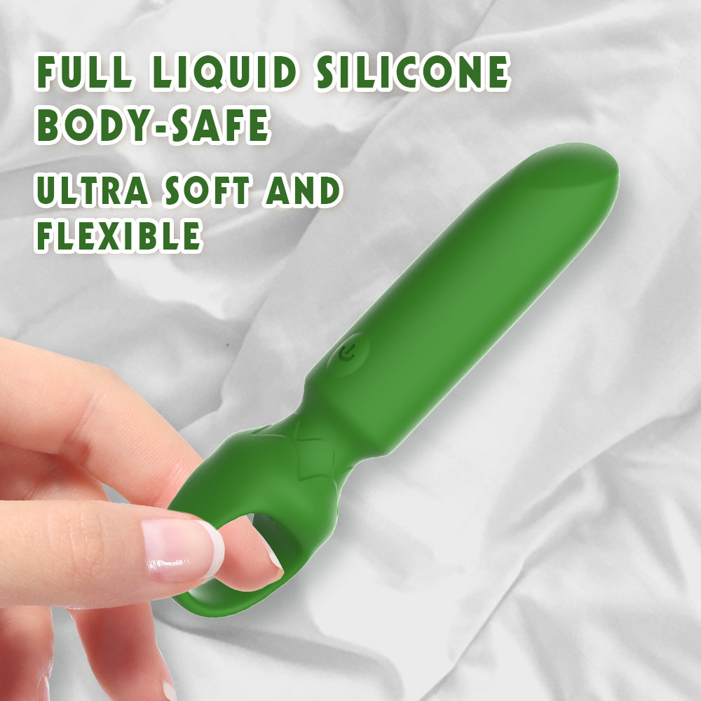 LOOP Handle Rechrageable Powerful Bullet Vibrator 4.4 Inch