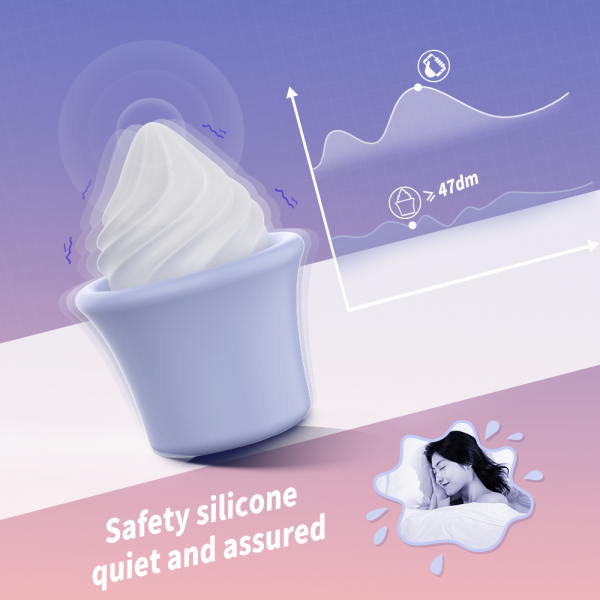 Ice Cream Rechargeable Vibrator 9 Speeds
