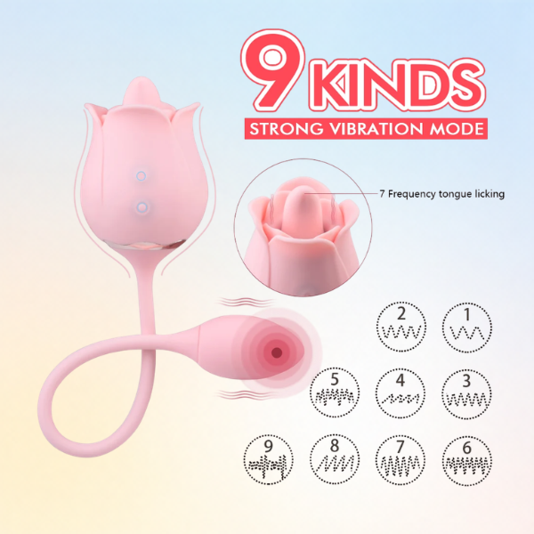 Rossi Thrusting Voluptuous Flower G Spot C Spot Vibrator