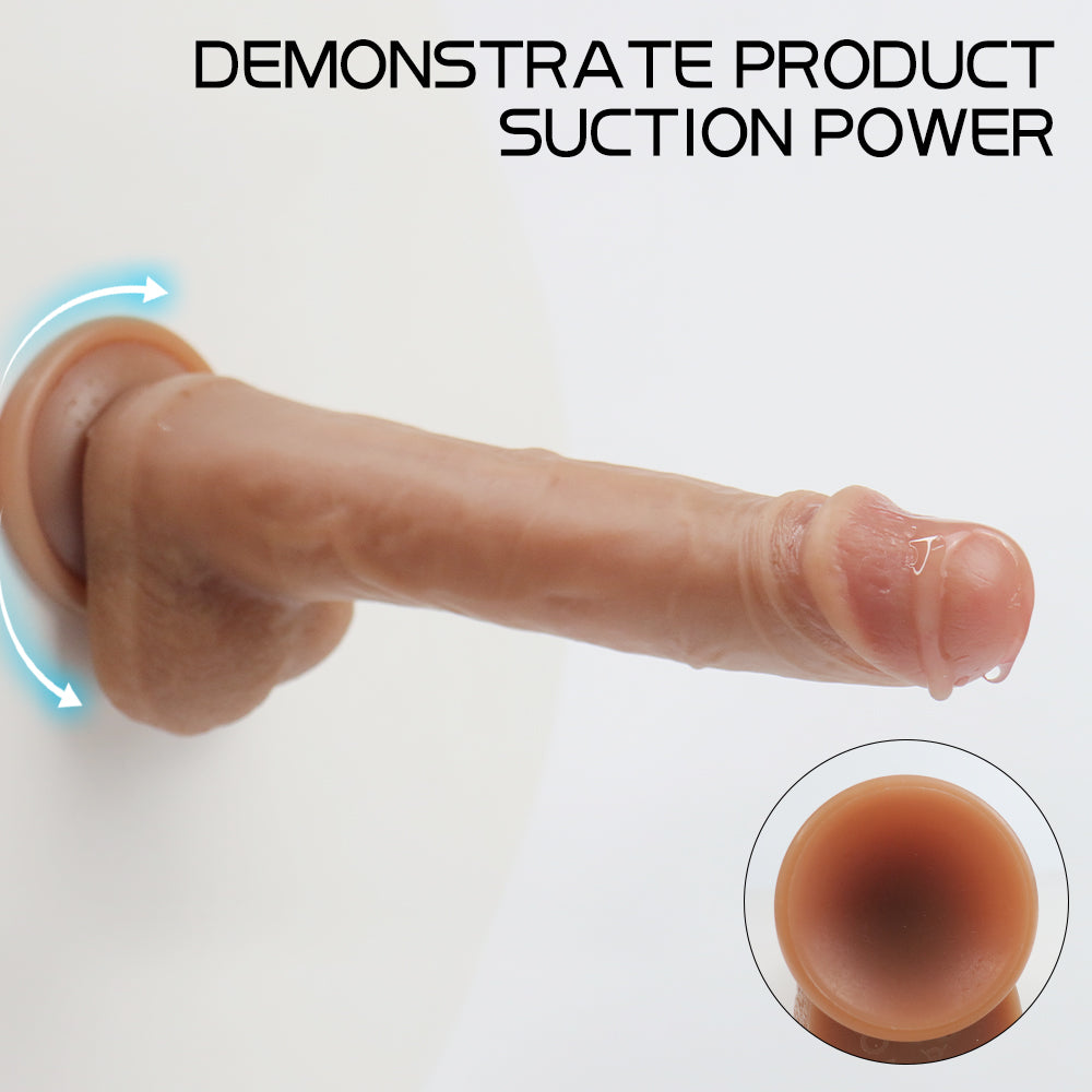 Jimmy Dildo 6.5 inch Vibration with Remote Controller