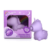 Purple Joy Jumping Unicorn Suction Vibrator