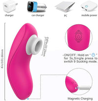 Pulse Sucking Rechargeable Clitoral Vibrator