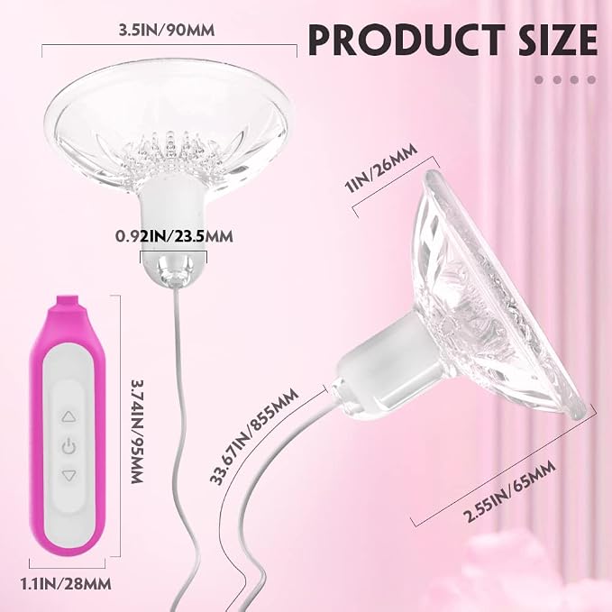 MARIA Rechargeable Nipple Section Vibrator