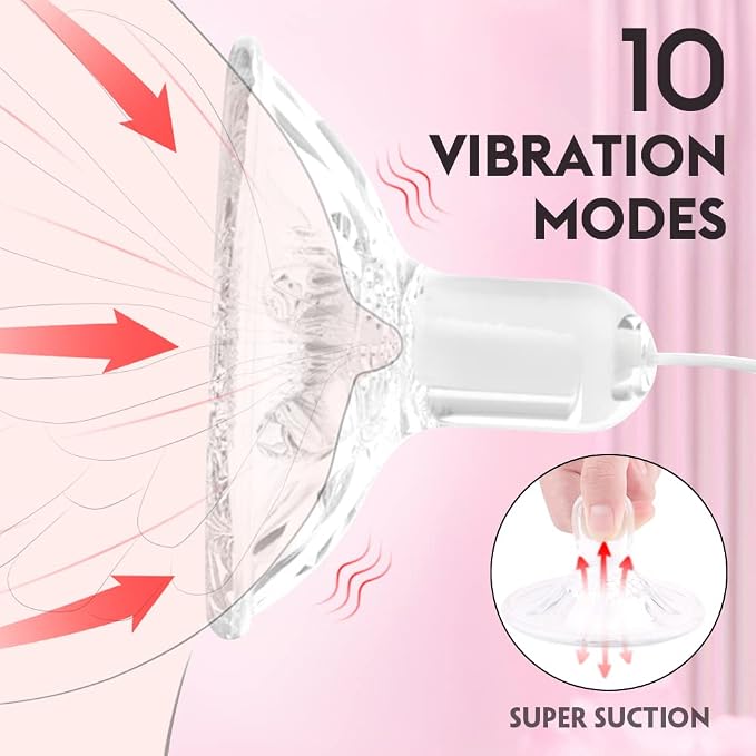MARIA Rechargeable Nipple Section Vibrator