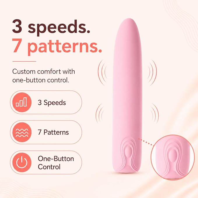 TULIPY mini Bullet Vibrator 3.5 Inch