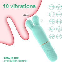 EASTER Green Mint mini Bullet Vibrator 3.5 Inch