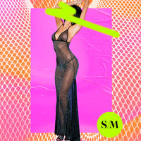 KENDALL Sheer Long Nightware 2-Piece S/M