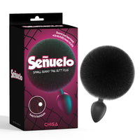 Senuelo Small Bunny Tail Butt Plug Small Diameter 2.8cm