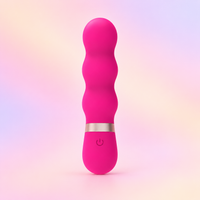Ripple Vibe Smoot Beaded Vibrator 4.6 Inch