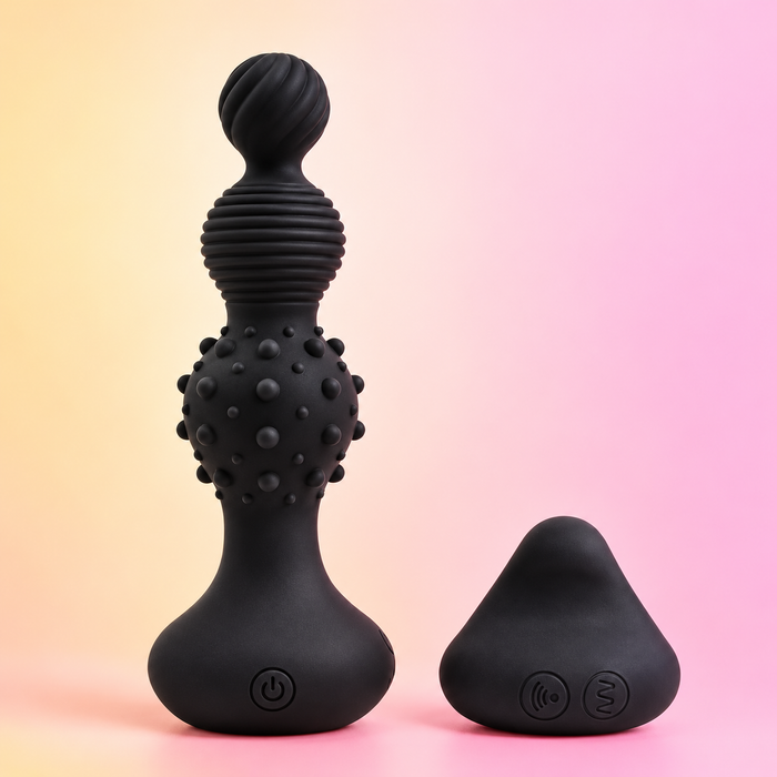 ROCKED HIP Remote Control Rechrageable Vibrating Anal Bead