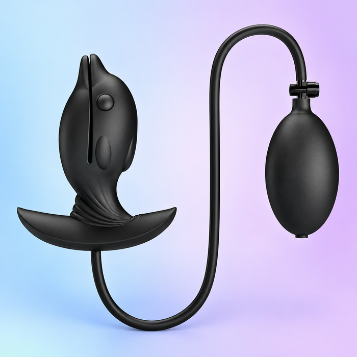 Dolphin Vacuum Power Rechargeable Anal Vibrator