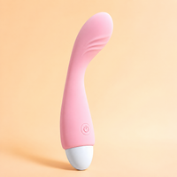 Candy Oval Silicone Vibrator 3 speed 9 Pattern - include USB Charger 5 inch Long