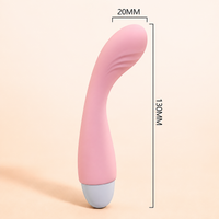 Candy Oval Silicone Vibrator 3 speed 9 Pattern - include USB Charger 5 inch Long