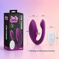 Sync Passion Knocking Vibrator with Remote Controller
