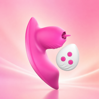 Licker Wireless Strap-on Panty Rechrageable Vibrator 10 Functions