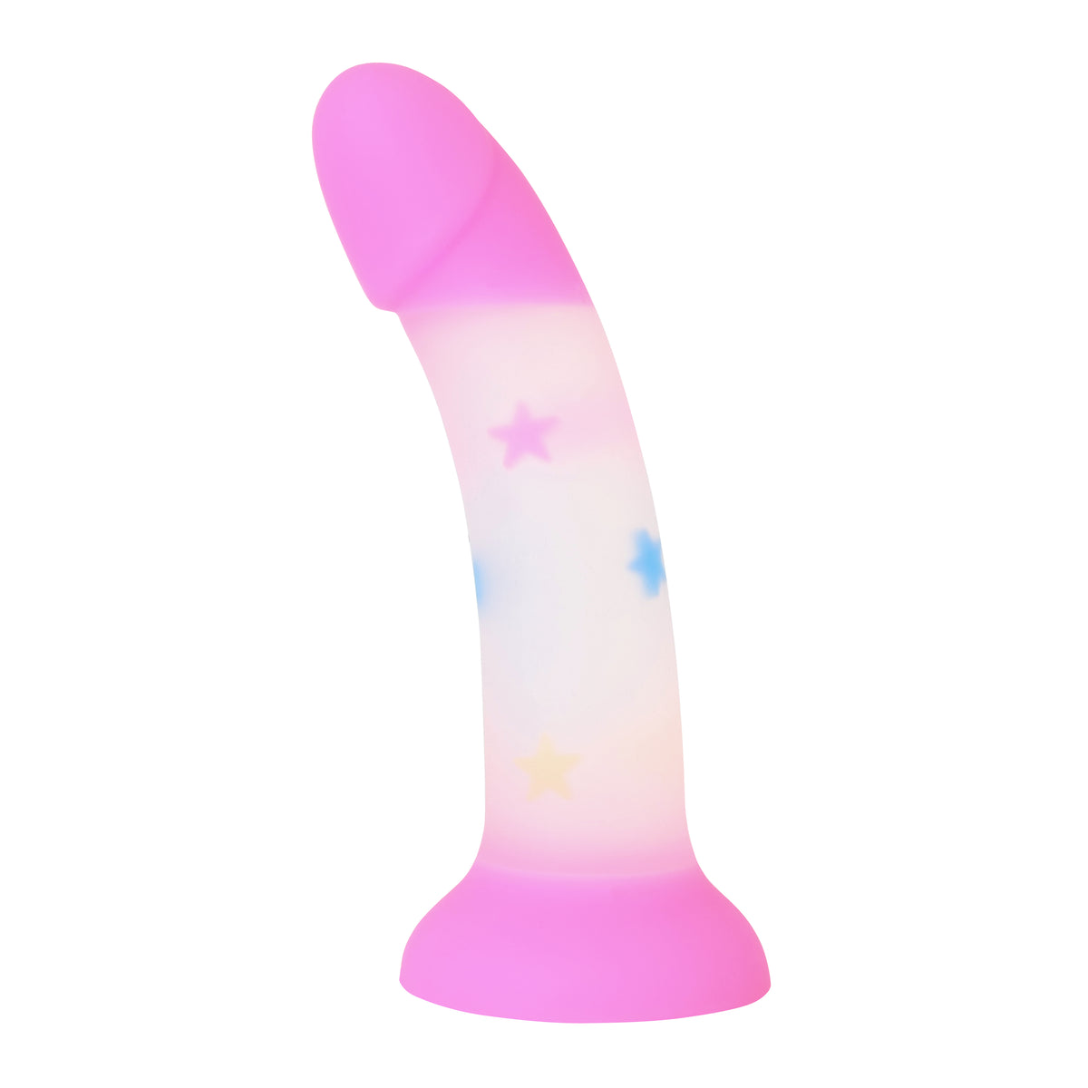 BOBO Pink GEL Silicone Dildo 6.75 Inch