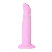 SHARPY Light Pink Liquid Silicone Dildo 7 Inch