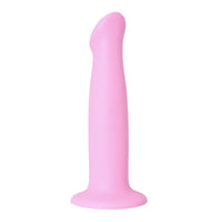 SHARPY Light Pink Liquid Silicone Dildo 7 Inch