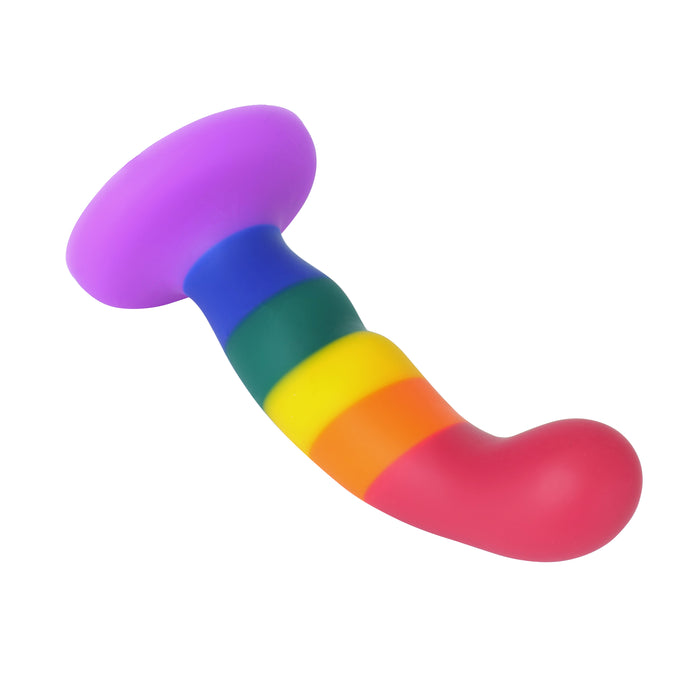 QUEER Fun Wave Suction Cup Silicone Dildo 6.6 Inch