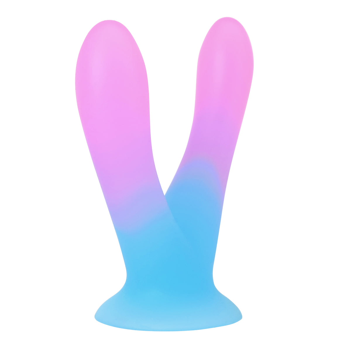 Bloom Cactus Double Head Dildo Silicone Suction Cup 7.5 and 6 inch