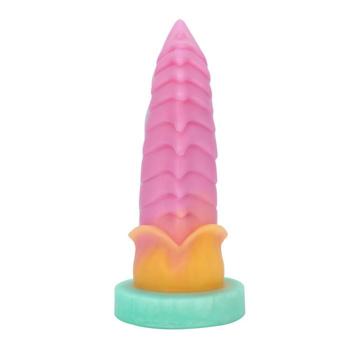 Kraken Pastel Silicone Fantasy Dildo 9 Inch suction cup