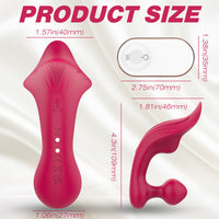 Chomper Remote Control Rechargeable Knicker Vibrator