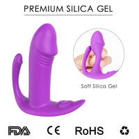 Didi 3.58" Remote 9 Speeds Rechargeable Clitoral Vibrator