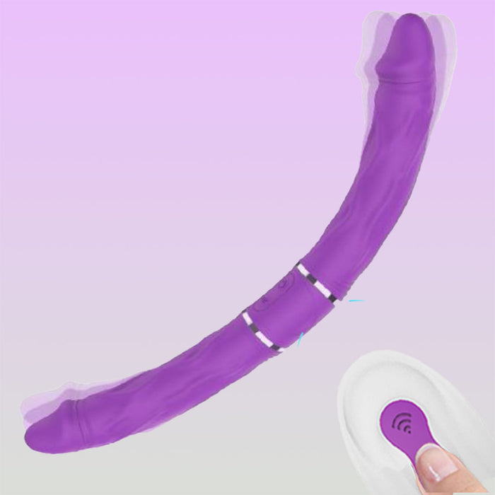 CICI Double Head Remote Dildo Vibrator 13.7 Inch