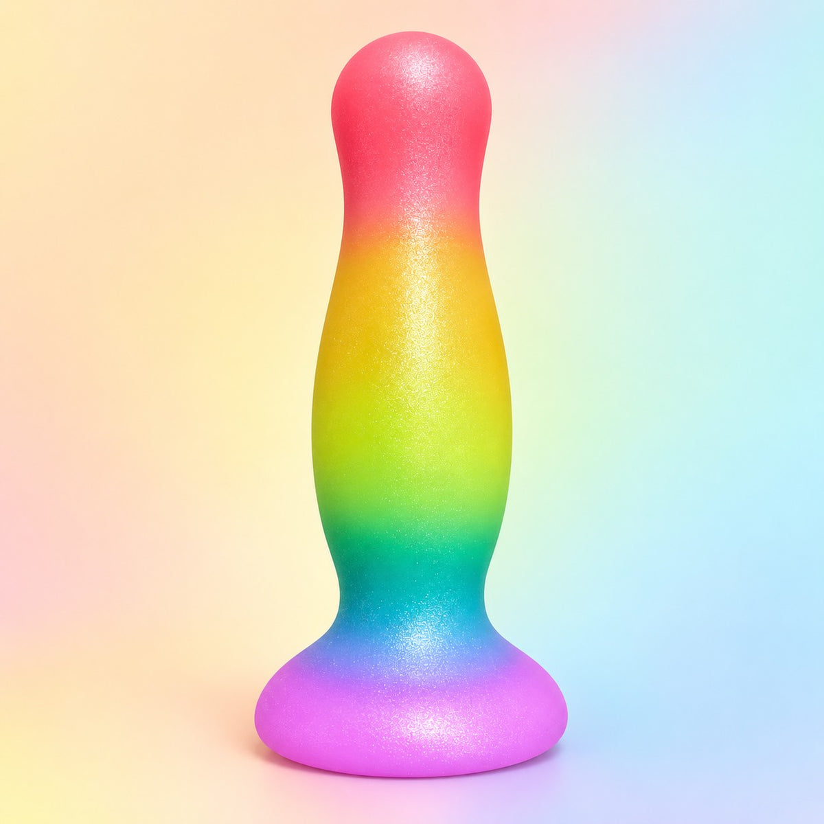 PINBOW Pastel Silicone Anal Plug 5.75 inch