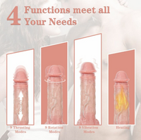 Gabriel Thrusting Remote Rechargeable Dildo Vibrator
